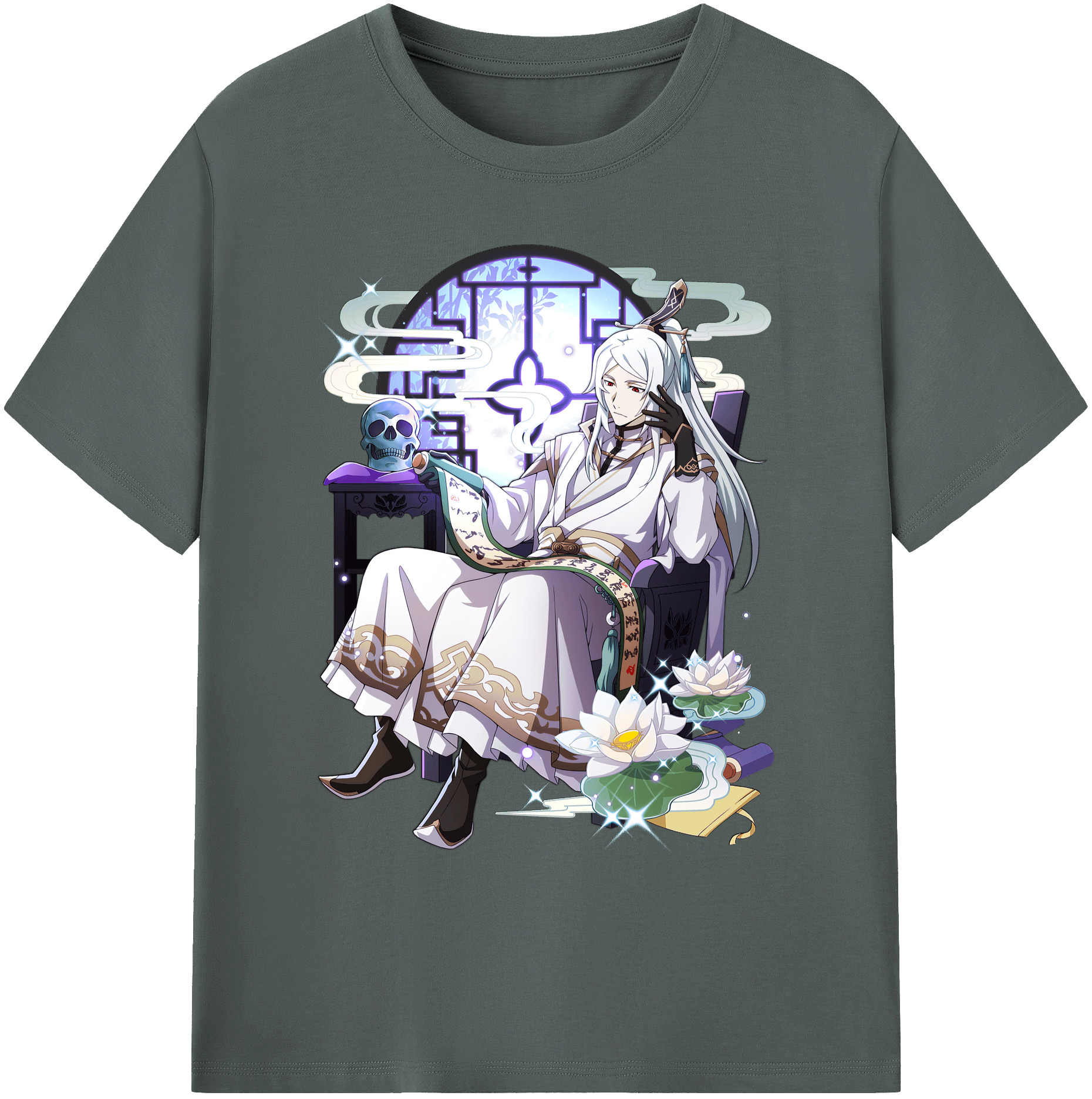 （画像用） 文豪ストレイドッグス Bungo Stray Dogs 綿100％ メンズ半袖Tシャツ｜肌触りやわらか＆通気性